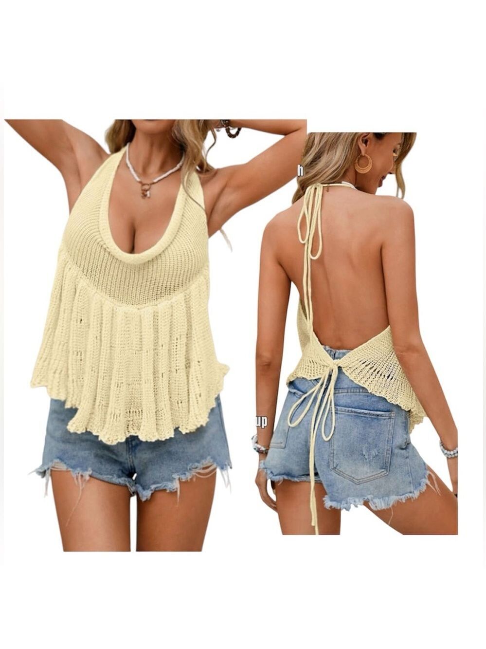 Beach Boho Crochet Cover Up